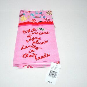 Furbish Sugar Plums Dish Towel #HOL-DISH-1 NWT Details: Handcrafted in India wit